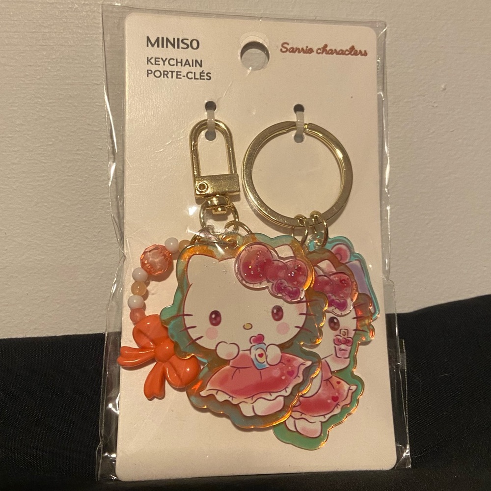 Miniso Hello Kitty Sanrio 2 Keychain Pack
